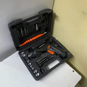 48-Piece Electric Screwdriver Kit with Case
