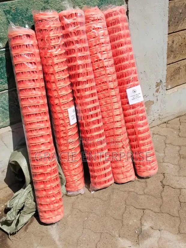 1m x 50m Barrier Net, Orange - 1