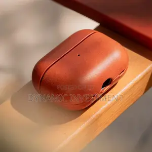 Kifuniko cha Kesi ya Ngozi kwa AirPods 5 - Saddle Brown