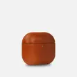 Kifuniko cha Kesi ya Ngozi kwa AirPods 5 - Saddle Brown - 2