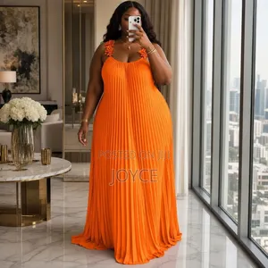 Abc Maxi Sleeveless Dress Mpya