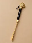Elegant Authentic Shoe Horn - Gold Finish - 1