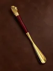 Elegant Authentic Shoe Horn - Gold Finish - 2