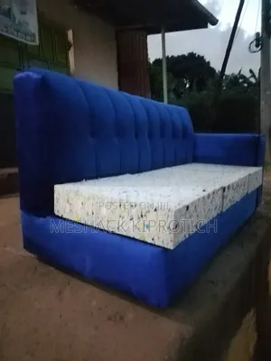 3 Seater Royal Blue Velvet Sofa