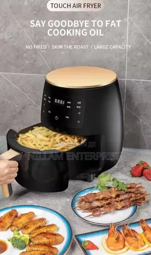 A&S 6L Multifunctional Intelligent Touch Control Air Fryer