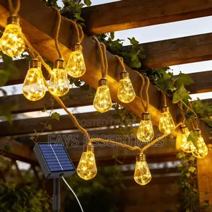 10m Vintage Rope Christmas Lights - USB & Solar