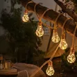 10m Vintage Rope Christmas Lights - USB & Solar - 2
