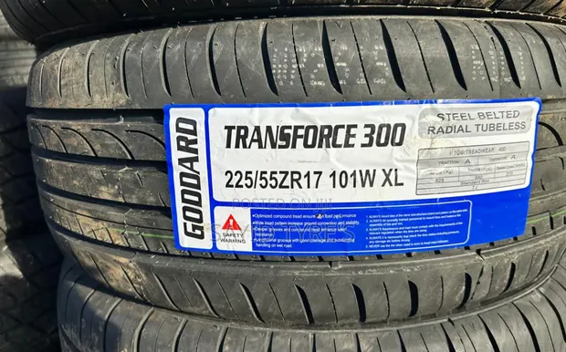 Matairi na Rims Mpya 225/55R17 Goodyear - 1