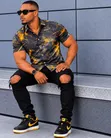 Men's Short-Sleeved Stretch Casual Shirts - 1