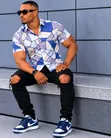 Men's Short-Sleeved Stretch Casual Shirts - 3