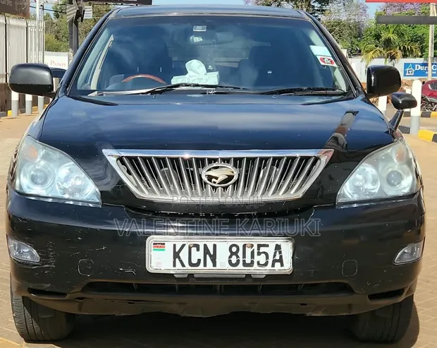Toyota Harrier 2012 Nyeusi - 1