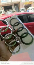 Nembo za Audi Milia Minne - Chrome/Matte Nyeusi - 1