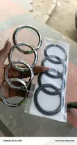 Nembo za Audi Milia Minne - Chrome/Matte Nyeusi - 2
