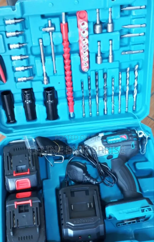 Makita Brushless Cordless Impact Wrench - High Torque - 1