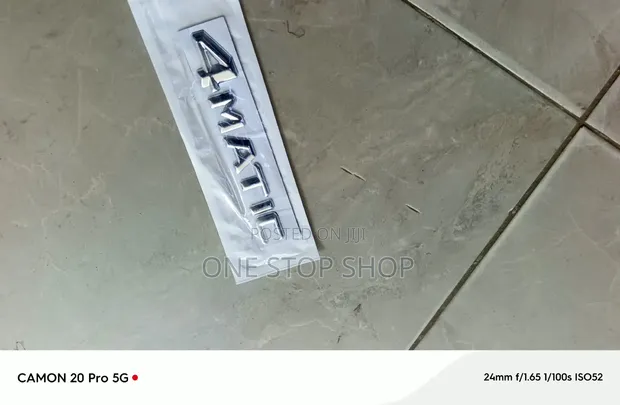 Nembo ya 3D Chrome ya Mercedes-Benz 4MATIC - 1