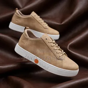 Viatu vya Timberland Beige vya Ngozi vya Kawaida