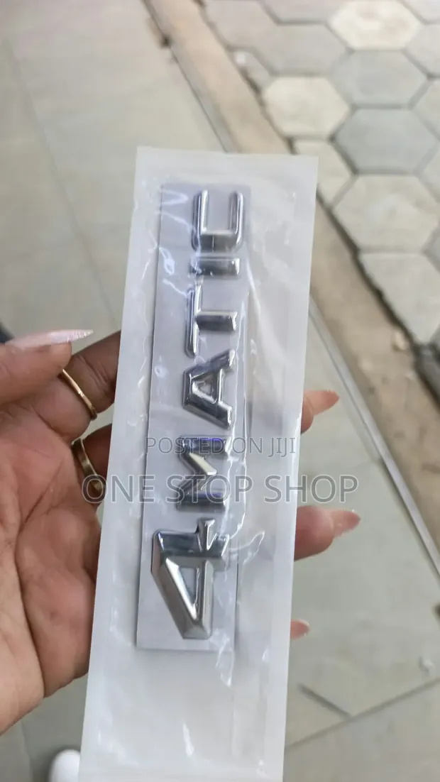 Nembo ya 4MATIC ya ABS ya Chrome yenye Kudumu - 1