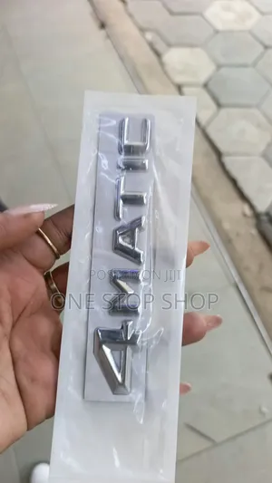 Nembo ya 4MATIC ya ABS ya Chrome yenye Kudumu