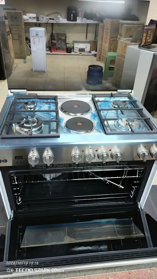 Jiko la Gesi la Haier 90x60cm na Oven ya Umeme - 1