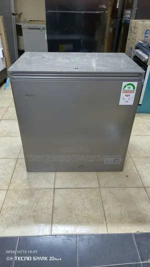 Brand New Gray Haier 196L Chest Deep Freezer