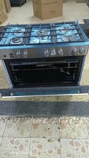 Haier 5 Burner Standing Cooker 90x60 Full Gas with Rotisserie