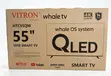 Vitron 55" QLED UHD 4K Smart TV - 1