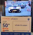 Vitron 50" Smart 4K TV - Mpya Kabisa - 1