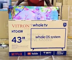 Vitron 43" Smart TV - Mfumo Mpya