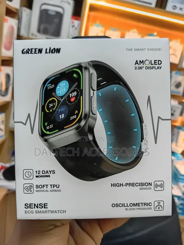 Green Lion Sense ECG Smart Watch 2.01" AMOLED - 1