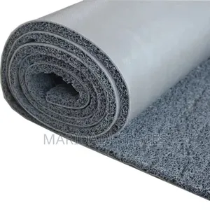 Red and Grey Spaghetti Coil Mats - 1.2m Width