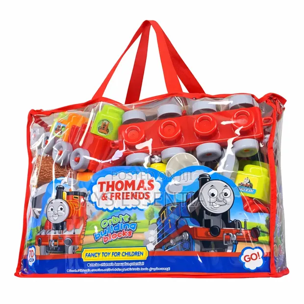 57pc Thomas & Friends Train Building Blocks Set - 1