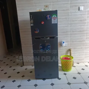 GE Refrigerator Mpya - Kijivu