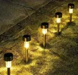 10 Pcs Outdoor Solar Pathway Lights - Zy - 2