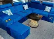 Brand New 6-Seater L-Shape Sofa - Blue - 1