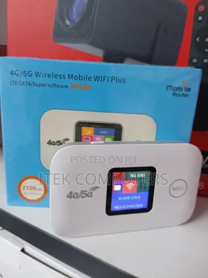 Portable 4G/5G WiFi Router for Mobile Work