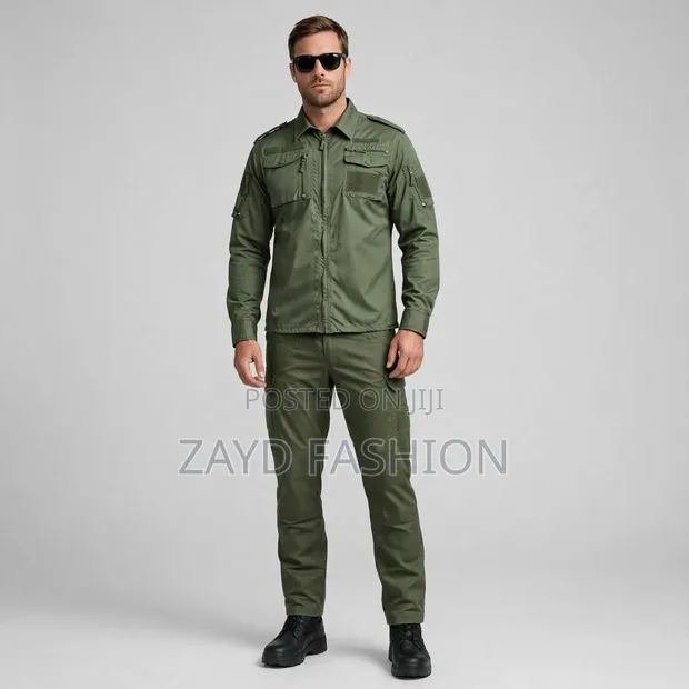 Jungle Green Full Tactical Suit - 1