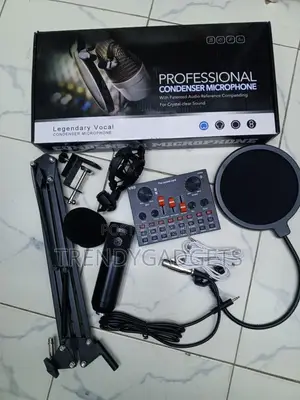 BM800 Condenser Microphone Kit with V8S Sound Card