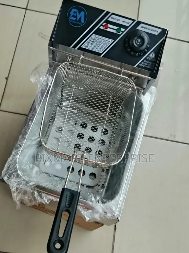 Electromate Single Deep Fryer - Mpya Kabisa - 1