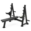 Heavy-Duty Commercial Bench Press na Safety Hooks - 1