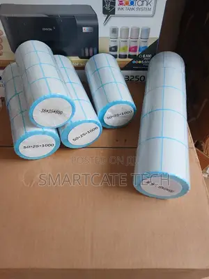 Roli ya Vibandiko vya Lebo za Usafirishaji wa Joto kwa Barcode za Bidhaa