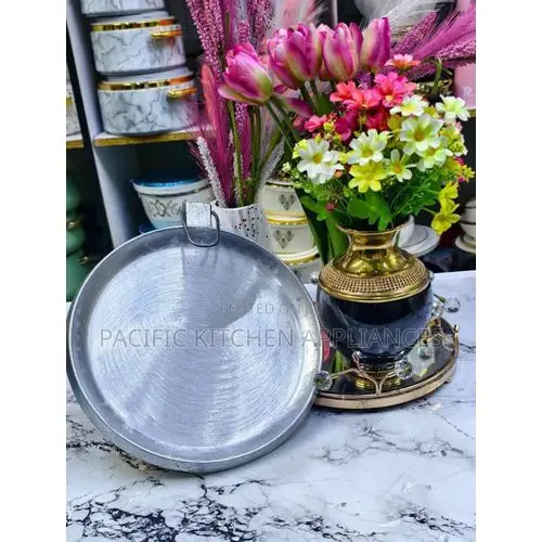 Heavy Duty Aluminium Steel Chapati Pan - Non-Stick Tawa - 1
