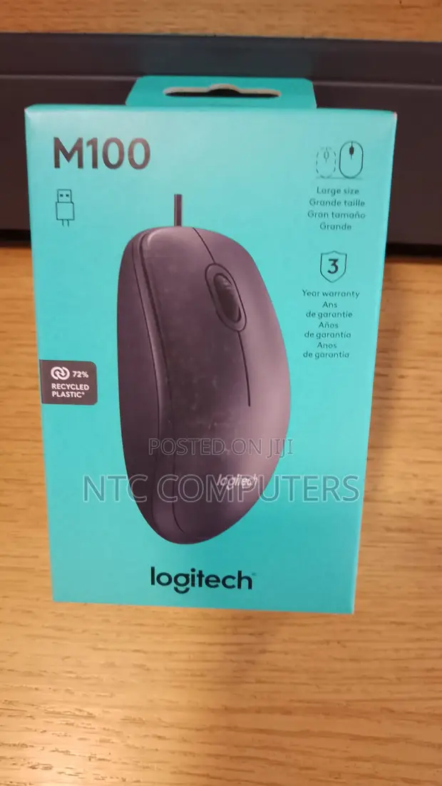 Logitech M100 Optical USB Mouse - 1