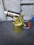 Brass Kerosene Blow Lamp, 1 Pint - 1