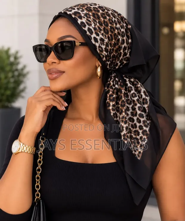 Multipurpose Square Silk Scarves - 1