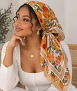 Multipurpose Square Silk Scarves - 2