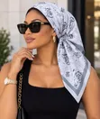 Multipurpose Square Silk Scarves - 4