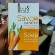 Sabuni ya Fair & White Carrot ya Kumenya Ngozi Asili - 2