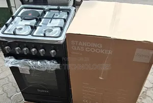 Syinix 50x50 Jiko la Gesi na Oven ya Umeme & Rotisserie