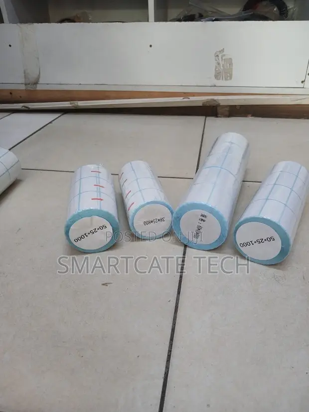 38x25mm Direct Thermal Barcode Labels (800 Pieces) - 1