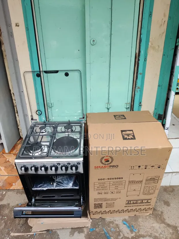 Smartpro Standing Cooker 50x50cm 3+1 Electric Oven - 1